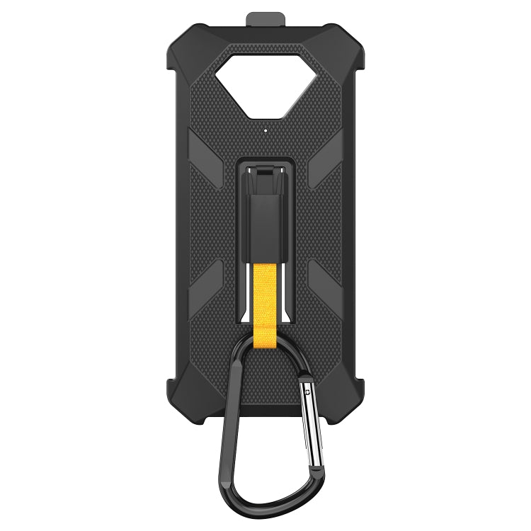 For Ulefone Armor X13 Ulefone Back Clip Phone Case with Carabiner(Black) - free shipping - PMC Jewellery - Order now!
