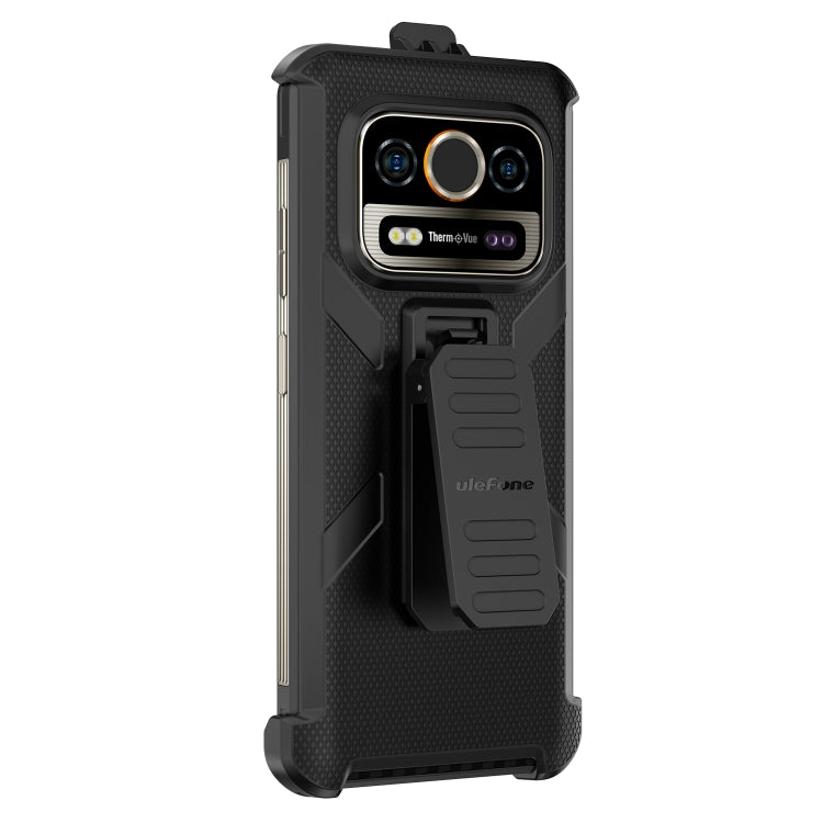 For Ulefone Armor 25T /  25T Pro Ulefone Back Clip Phone Case with Carabiner(Black) - free shipping - PMC Jewellery - Order now!