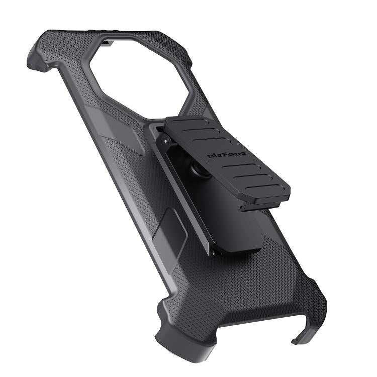 For Ulefone Armor X16 / X16 Pro Ulefone Back Clip Phone Case with Carabiner(Black) - free shipping - PMC TechLife - Order now!