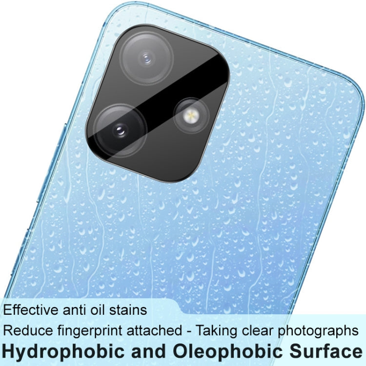 For Xiaomi Redmi 12 5G Global/Note 12R 5G imak High Definition Integrated Glass Lens Film Black Version - For Xiaomi by imak | Online Shopping South Africa | PMC TechLife | Buy Now Pay Later Mobicred