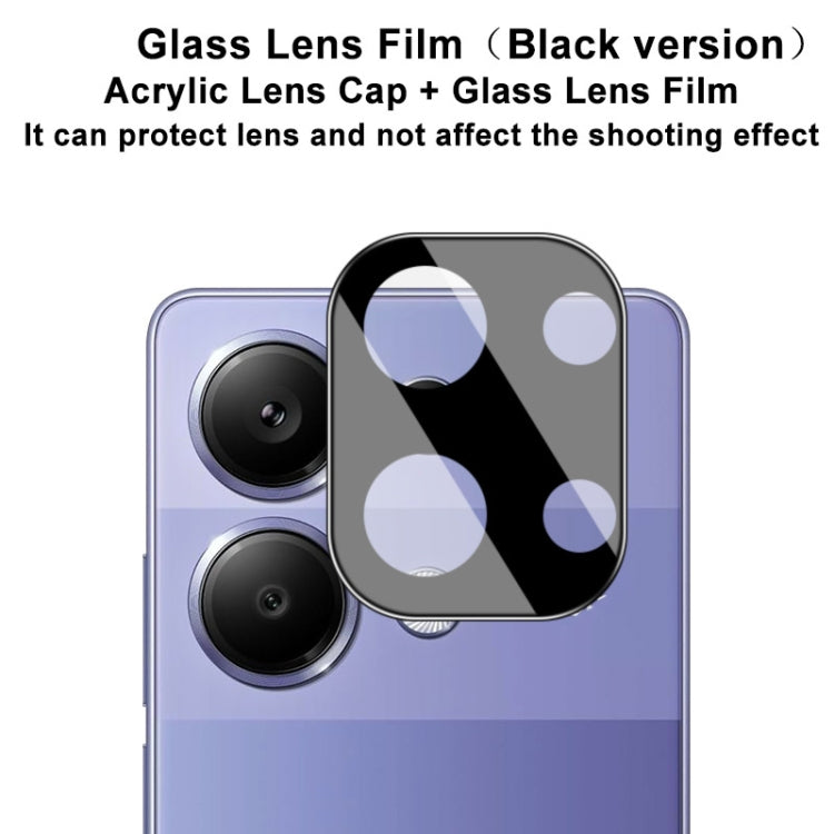 For Xiaomi Redmi Note 13 Pro 4G Global imak High Definition Integrated Glass Lens Film Black Version - For Xiaomi by imak | Online Shopping South Africa | PMC Jewellery | Buy Now Pay Later Mobicred