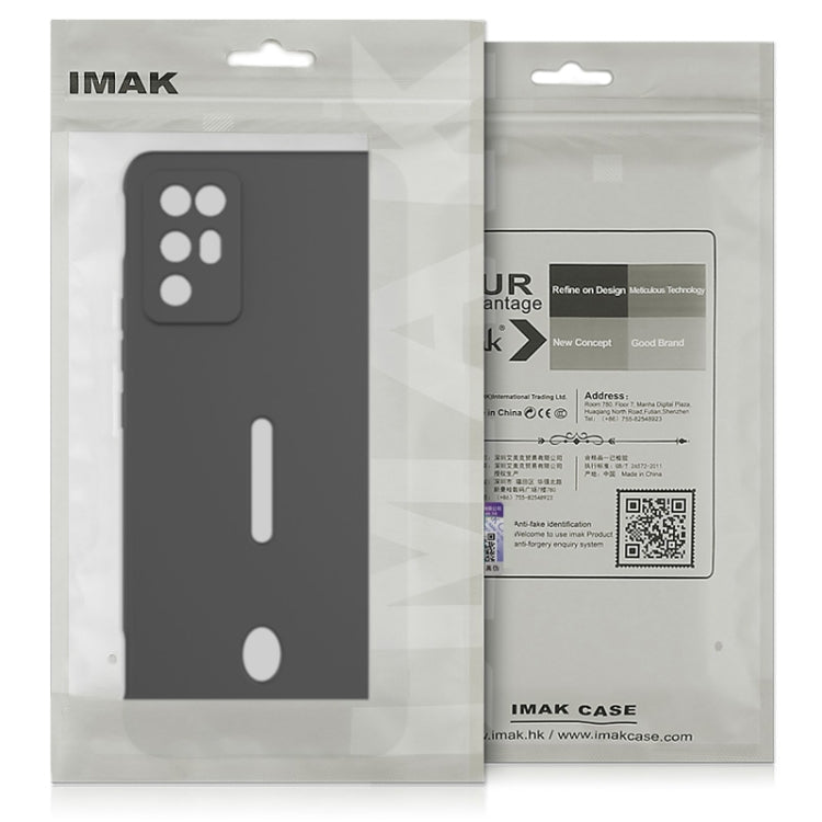 For Xiaomi Redmi Note 13 5G IMAK UC-4 Series Straight Edge TPU Soft Phone Case(White) - Note 13 Cases by imak | Online Shopping South Africa | PMC Jewellery
