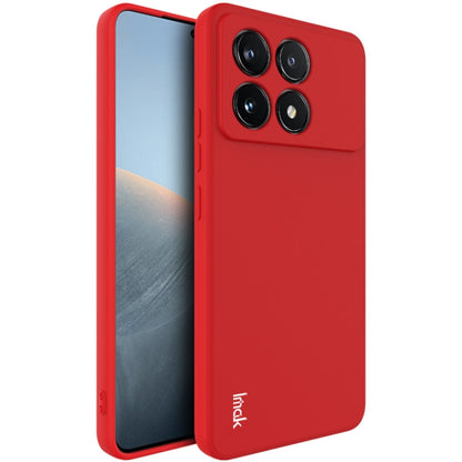 For Xiaomi Redmi K70 5G/K70 Pro 5G IMAK UC-4 Series Straight Edge TPU Soft Phone Case(Red) - K70 Pro Cases by imak | Online Shopping South Africa | PMC Jewellery | Buy Now Pay Later Mobicred