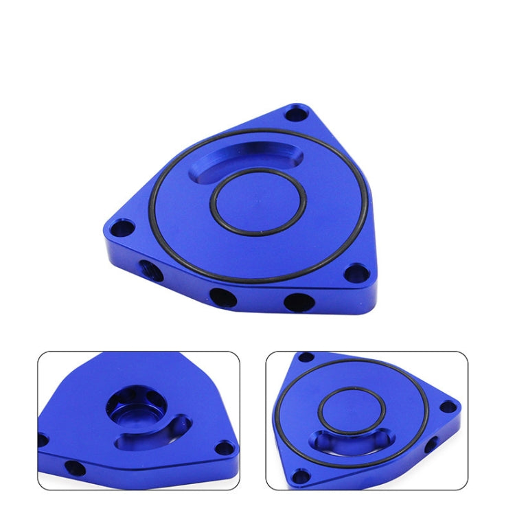For Honda Civic 2015-2021 Car Turbo Blow Off Valve Plate Spacer BOV 1.5T Coupe Billet(Blue) - Engine Fittings by PMC Jewellery | Online Shopping South Africa | PMC Jewellery | Buy Now Pay Later Mobicred