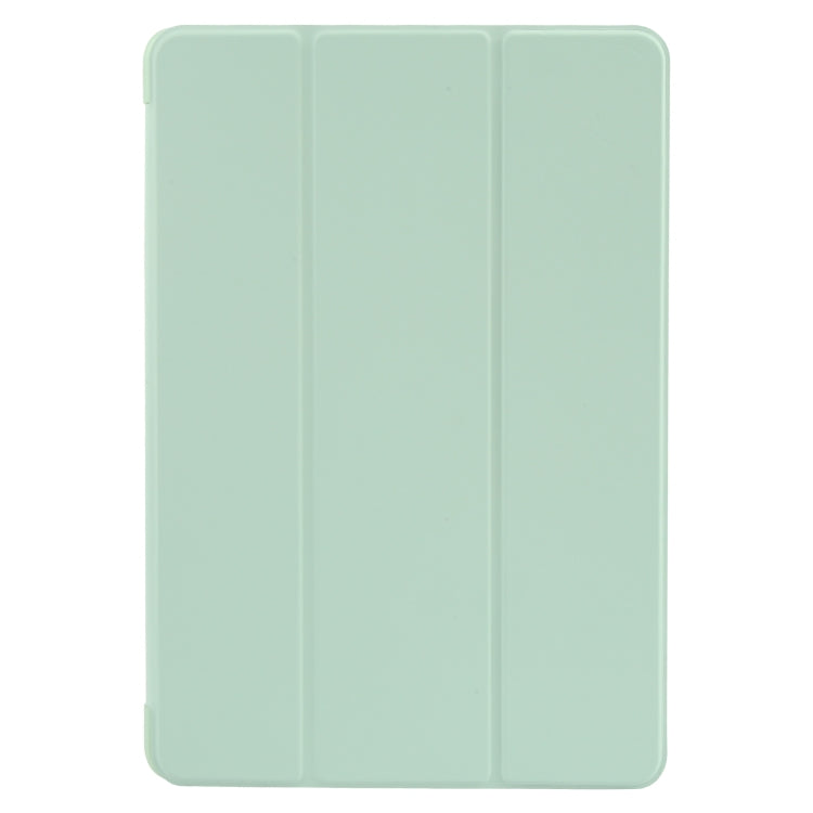 For Huawei MatePad SE 11 GEBEI 3-folding Holder Shockproof Flip Leather Tablet Case(Green) - free shipping - PMc TechLife - Order now!