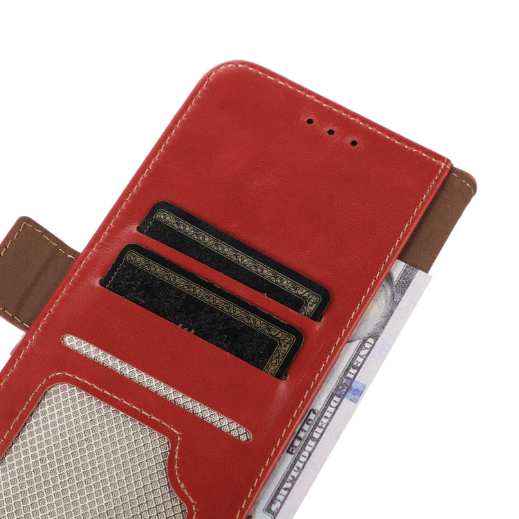 For iPhone 16 Pro Crazy Horse Top Layer Cowhide Leather Phone Case(Red) - iPhone 16 Pro Cases by PMC Jewellery | Online Shopping South Africa | PMC Jewellery | Buy Now Pay Later Mobicred