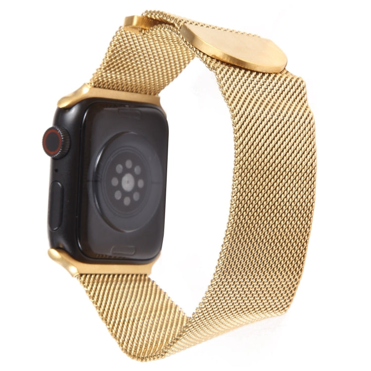 For Apple Watch SE 2023 40mm Milanese Metal Magnetic Watch Band(Gold) - free shipping - PMC TechLife - Order now!