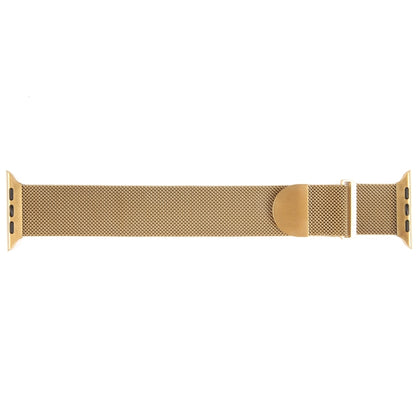 For Apple Watch Ultra 2 49mm Milanese Metal Magnetic Watch Band(Gold) - Watch Bands by PMC Jewellery | Online Shopping South Africa | PMC Jewellery