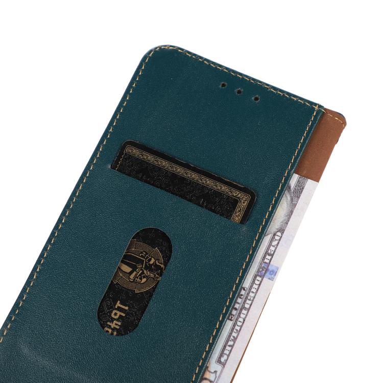 For iPhone 17 KHAZNEH Nappa Top Layer Cowhide Leather Phone Case(Green) - free shipping - PMc TechLife - Order now!