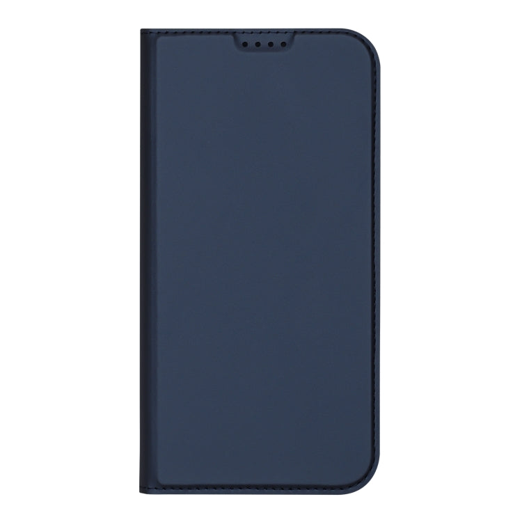 For iPhone 16 Plus DUX DUCIS Skin Pro Series Flip Leather Phone Case(Blue) - iPhone 16 Plus Cases by DUX DUCIS | Online Shopping South Africa | PMC Jewellery | Buy Now Pay Later Mobicred