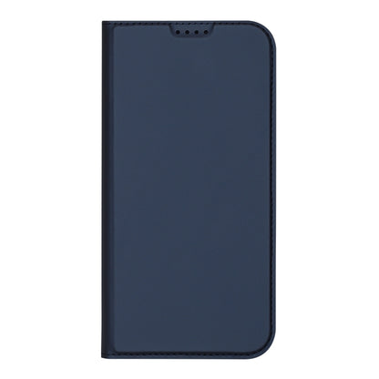 For iPhone 16 Plus DUX DUCIS Skin Pro Series Flip Leather Phone Case(Blue) - iPhone 16 Plus Cases by DUX DUCIS | Online Shopping South Africa | PMC Jewellery | Buy Now Pay Later Mobicred