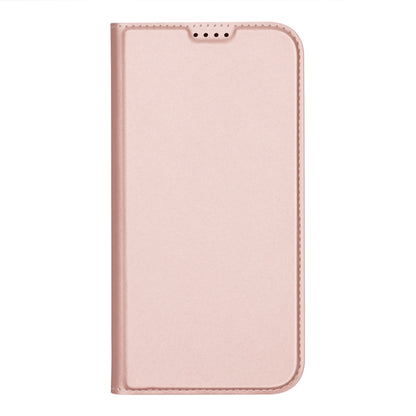 For iPhone 16 Plus DUX DUCIS Skin Pro Series Flip Leather Phone Case(Rose Gold) - iPhone 16 Plus Cases by DUX DUCIS | Online Shopping South Africa | PMC Jewellery | Buy Now Pay Later Mobicred