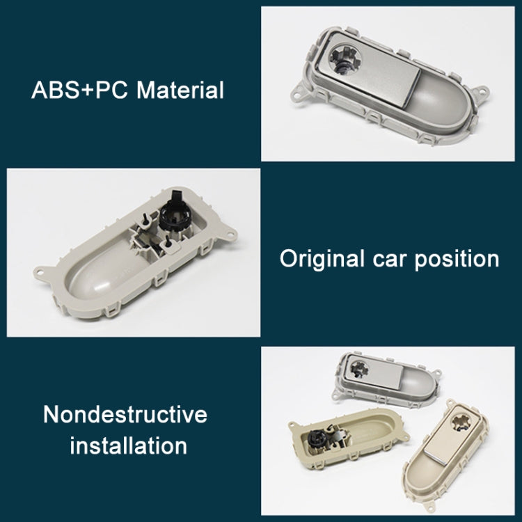 For Mercedes-Benz W218 / CLS300 / 320 / 350 / 400 Car Glove Box Handle Switch 21868000917P45(Grey White) - Car Switches by PMC TechLife | Online Shopping South Africa | PMC TechLife | Buy Now Pay Later Mobicred