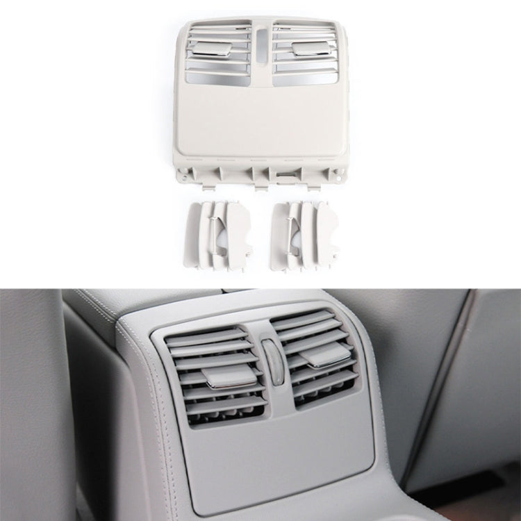 For Mercedes-Benz CLS W218 Car Rear Air Conditioner Air Outlet Panel 21883003547M91, Style:Standard Version(Grey White) - Air Conditioning System by imak | Online Shopping South Africa | PMC Jewellery | Buy Now Pay Later Mobicred