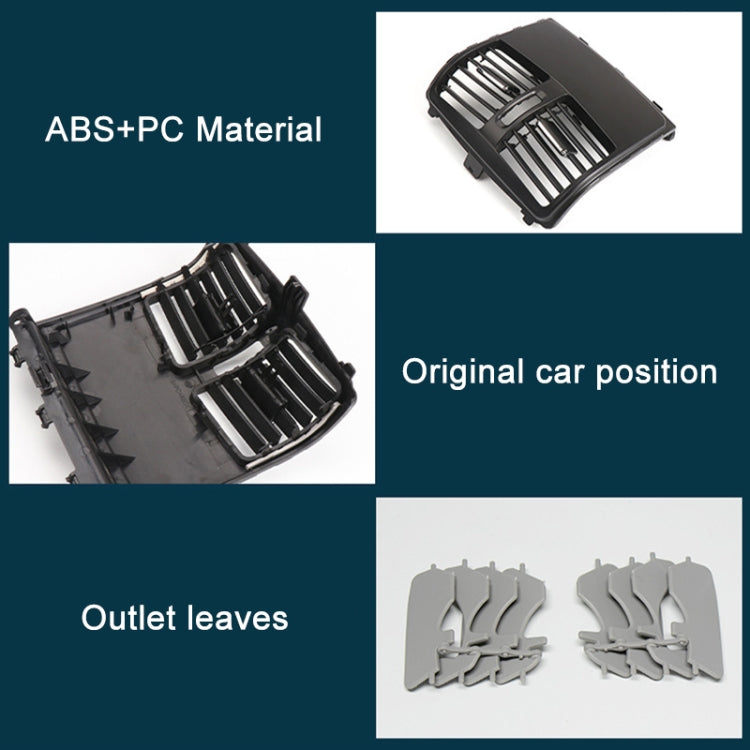 For Mercedes-Benz CLS W218 Car Rear Air Conditioner Air Outlet Panel 21883003547M91, Style:Standard Version(Grey White) - free shipping - PMC TechLife - Order now!