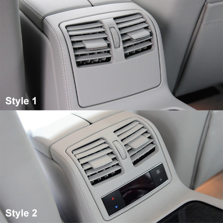 For Mercedes-Benz CLS W218 Car Rear Air Conditioner Air Outlet Panel 21883004547376, Style:High Version(Grey) - free shipping - PMC TechLife - Order now!