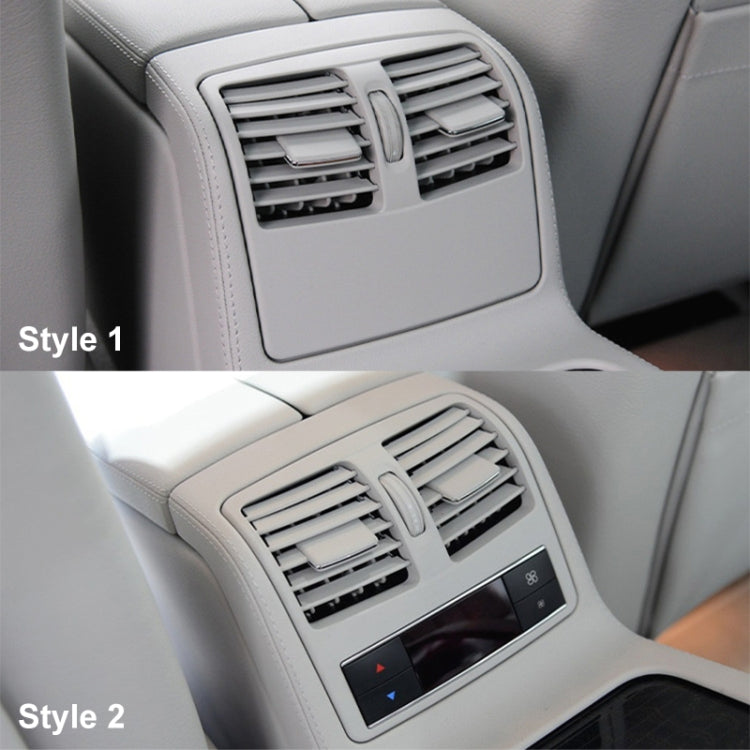 For Mercedes-Benz CLS W218 Car Rear Air Conditioner Air Outlet Panel 21883004547376, Style:High Version(Grey) - Air Conditioning System by imak | Online Shopping South Africa | PMC Jewellery | Buy Now Pay Later Mobicred