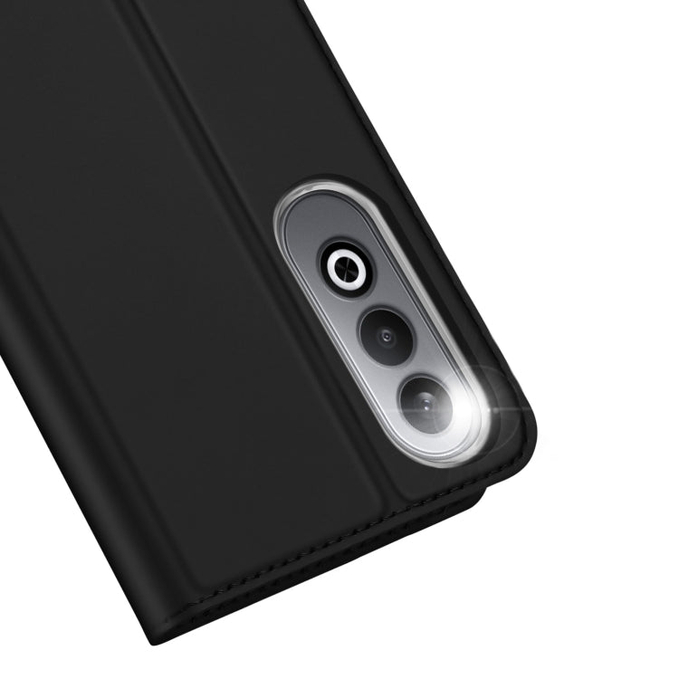 For OnePlus Nord CE4 / OPPO K12 DUX DUCIS Skin Pro Series Horizontal Flip Phone Leather Case(Black) - OnePlus Cases by DUX DUCIS | Online Shopping South Africa | PMC Jewellery | Buy Now Pay Later Mobicred