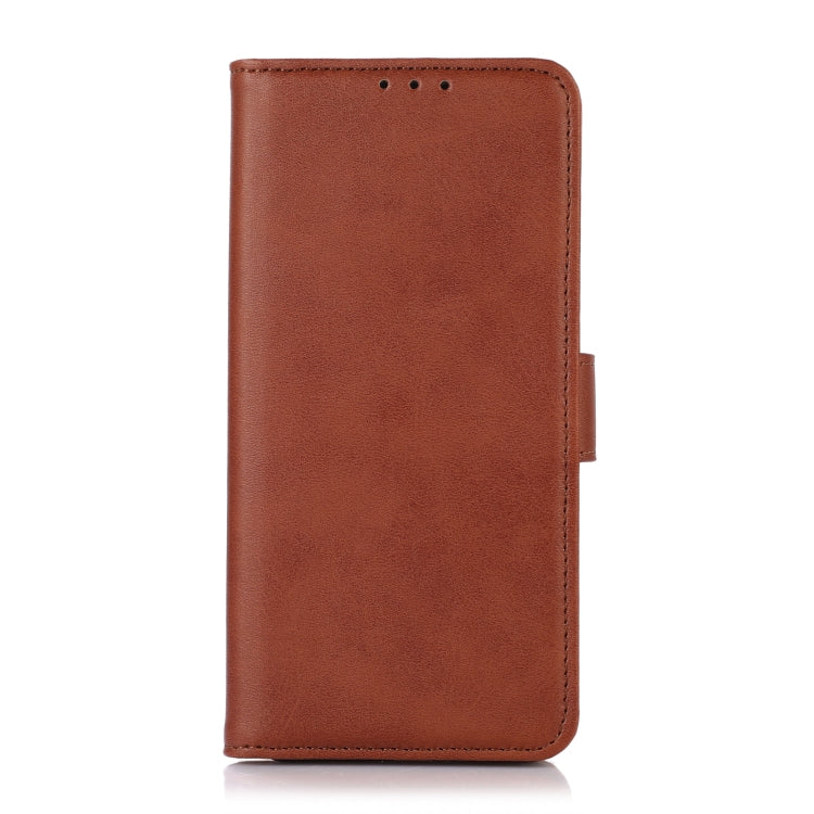 For iPhone 16 Pro Max Cow Texture Leather Phone Case(Brown) - iPhone 16 Pro Max Cases by PMC Jewellery | Online Shopping South Africa | PMC Jewellery | Buy Now Pay Later Mobicred