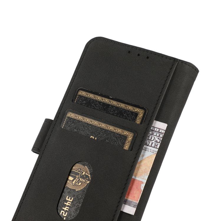 For iPhone 17 Air KHAZNEH Matte Texture Leather Phone Case(Black) - free shipping - PMc TechLife - Order now!