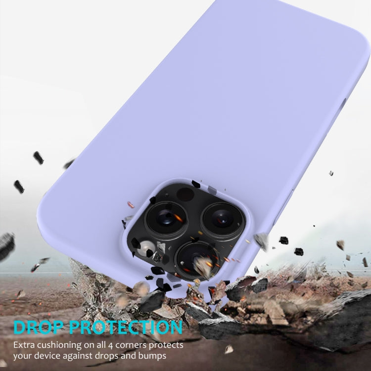 For iPhone 16 Pro Solid Color Silicone Phone Case(Purple) - More iPhone Cases by PMC Jewellery | Online Shopping South Africa | PMC Jewellery | Buy Now Pay Later Mobicred