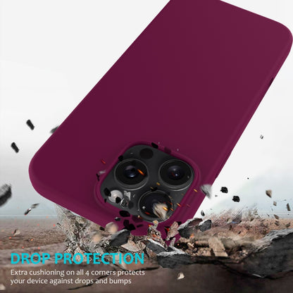 For iPhone 16 Pro Solid Color Silicone Phone Case(Violet) - More iPhone Cases by PMC Jewellery | Online Shopping South Africa | PMC Jewellery | Buy Now Pay Later Mobicred