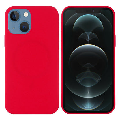 For iPhone 15 Plus Shockproof Silicone Magsafe Phone Case(Red) - iPhone 15 Plus Cases by PMC Jewellery | Online Shopping South Africa | PMC Jewellery