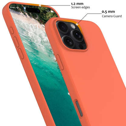 For iPhone 16 Pro Shockproof Silicone Magsafe Phone Case(Gold Orange) - iPhone 16 Pro Cases by PMC Jewellery | Online Shopping South Africa | PMC Jewellery | Buy Now Pay Later Mobicred