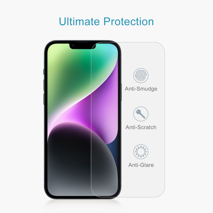 For iPhone 15 / 15 Pro 0.26mm 9H 2.5D High Aluminum Tempered Glass Film - iPhone 15 Pro Tempered Glass by DIYLooks | Online Shopping South Africa | PMC Jewellery | Buy Now Pay Later Mobicred