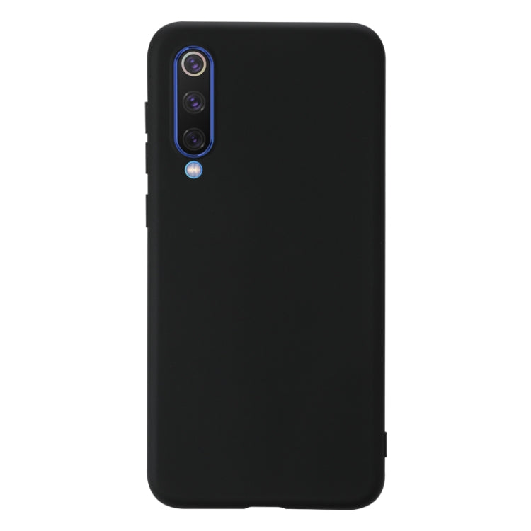 For Xiaomi Mi 9 SE Shockproof Frosted TPU Protective Case(Black) - Xiaomi Cases by PMC Jewellery | Online Shopping South Africa | PMC Jewellery