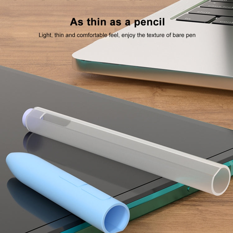 For Xiaomi Stylus Pen 2 Jelly Style Translucent Silicone Protective Pen Case(Black) - Pencil Accessories by PMC TechLife | Online Shopping South Africa | PMC TechLife