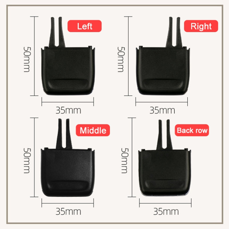For Porsche Panamera Left Driving Car Air Conditioning Air Outlet Paddle, Type:Right Side - Air Conditioning System by PMC TechLife | Online Shopping South Africa | PMC TechLife | Buy Now Pay Later Mobicred