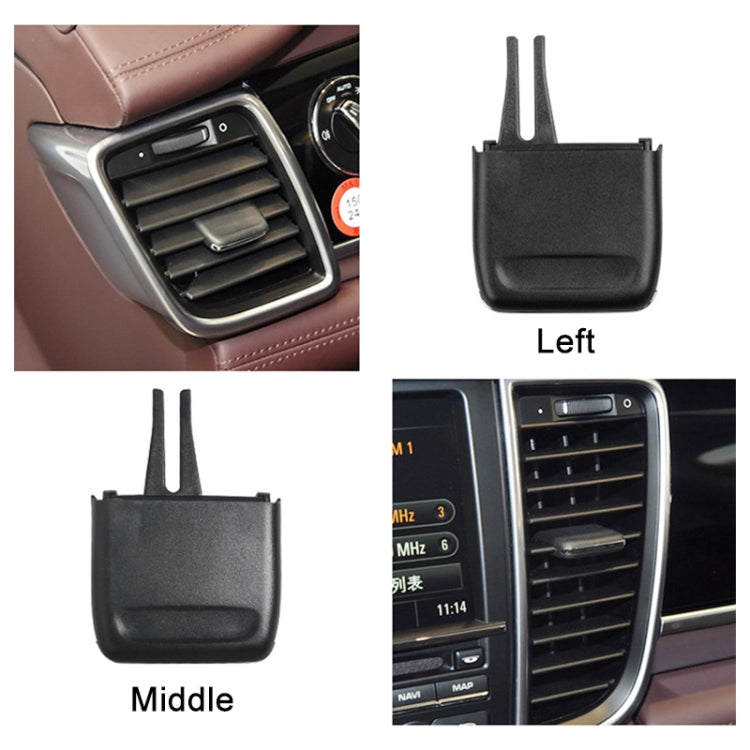 For Porsche Panamera Left Driving Car Air Conditioning Air Outlet Paddle, Type:Rear Row - Air Conditioning System by PMC Jewellery | Online Shopping South Africa | PMC Jewellery | Buy Now Pay Later Mobicred