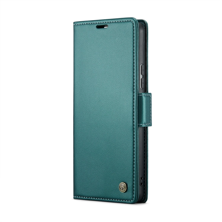 For Realme 11 Pro/11 Pro+ CaseMe 023 Butterfly Buckle Litchi Texture RFID Anti-theft Leather Phone Case(Pearly Blue) - Realme Cases by CaseMe | Online Shopping South Africa | PMC Jewellery | Buy Now Pay Later Mobicred