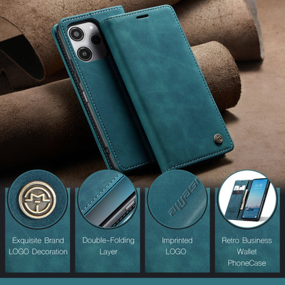 For Xiaomi Redmi 12 4G / 12 5G／Note 12R CaseMe 013 Multifunctional Horizontal Flip Leather Phone Case(Blue) - Xiaomi Cases by CaseMe | Online Shopping South Africa | PMC Jewellery | Buy Now Pay Later Mobicred