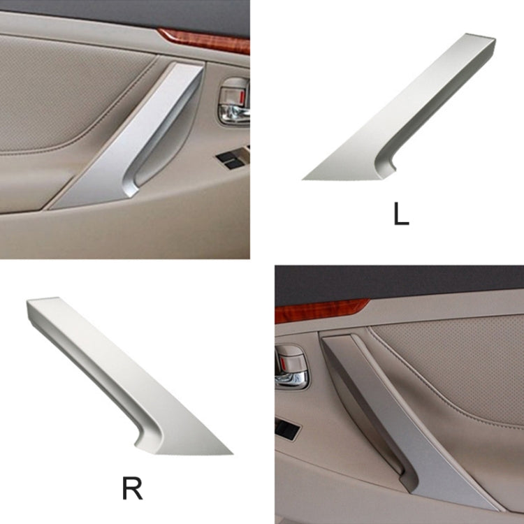 For Toyota Camry 2006-2011 Left-hand Drive Car Door Inside Handle Cover 74646-06080, Type:Right Rear(Silver) - Door Handles by PMC Jewellery | Online Shopping South Africa | PMC Jewellery | Buy Now Pay Later Mobicred