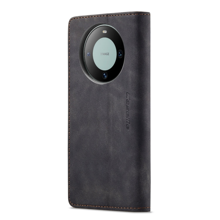 For Huawei Mate 60 CaseMe 013 Multifunctional Horizontal Flip Leather Phone Case(Black) - free shipping - PMC Jewellery - Order now!