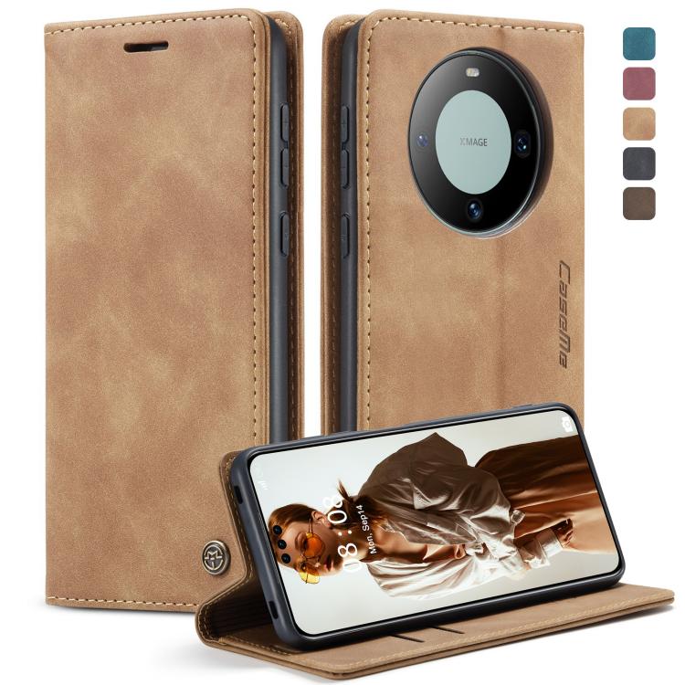 For Huawei Mate 60 Pro / 60 Pro+ CaseMe 013 Multifunctional Horizontal Flip Leather Phone Case(Brown) - free shipping - PMC Jewellery - Order now!