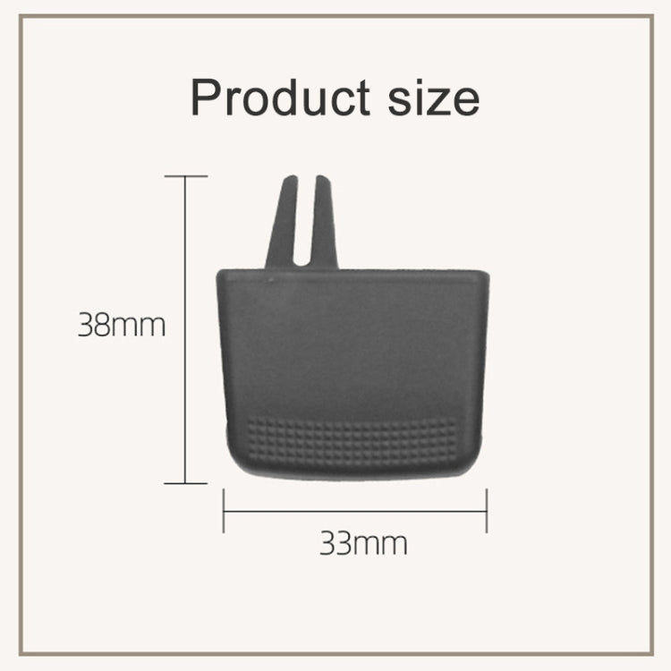 For Kia Sorento Left Driving Car Air Conditioning Air Outlet Paddle, Type:Right R Middle - Air Conditioning System by PMC TechLife | Online Shopping South Africa | PMC TechLife | Buy Now Pay Later Mobicred