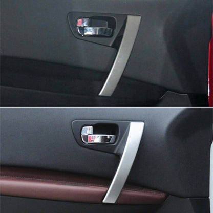 For Nissan Qashqai Left-Drive Car Door Inside Handle Cover, Type:Cover Left(Black) - Door Handles by PMC Jewellery | Online Shopping South Africa | PMC Jewellery | Buy Now Pay Later Mobicred