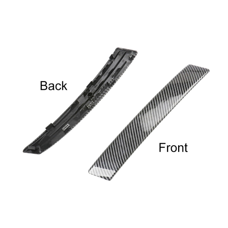 For Nissan Qashqai Left-Drive Car Door Inside Handle Cover, Type:Cover Left(Carbon Fiber) - Door Handles by PMC Jewellery | Online Shopping South Africa | PMC Jewellery | Buy Now Pay Later Mobicred