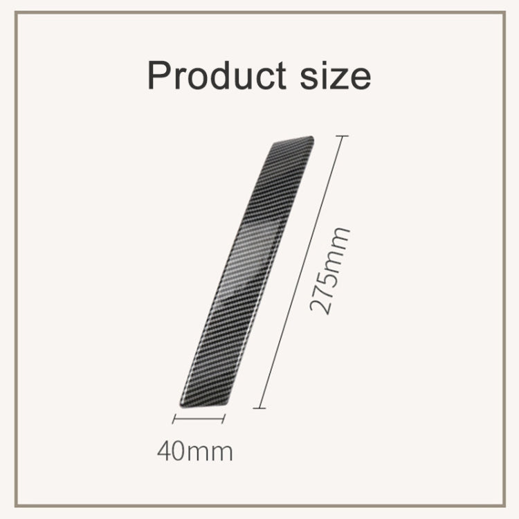 For Nissan Qashqai Left-Drive Car Door Inside Handle Cover, Type:Cover Left(Carbon Fiber) - Door Handles by PMC TechLife | Online Shopping South Africa | PMC TechLife | Buy Now Pay Later Mobicred