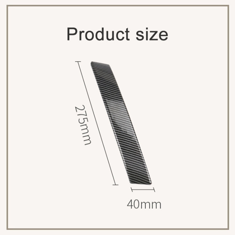 For Nissan Qashqai Left-Drive Car Door Inside Handle Cover, Type:Cover Right(Carbon Fiber) - Door Handles by PMC TechLife | Online Shopping South Africa | PMC TechLife | Buy Now Pay Later Mobicred