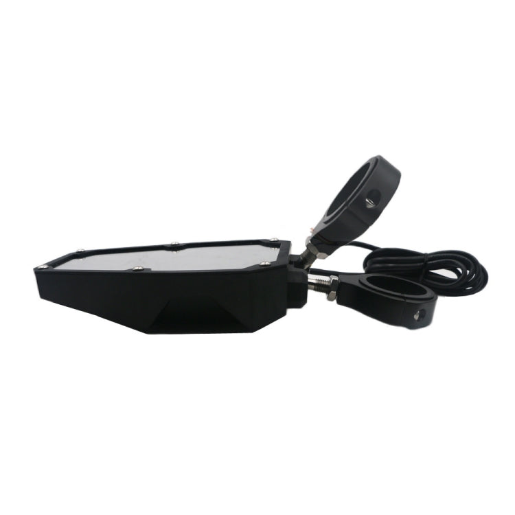 For 1.75 - 2 inch UTV-26 UTV / ATV Three Color Rear Frame Reflective Mirror with LED Lights - Convex Mirror & Accessories by PMC TechLife | Online Shopping South Africa | PMC TechLife | Buy Now Pay Later Mobicred
