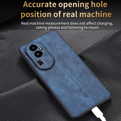 For OPPO Reno10 Pro+ AZNS 3D Embossed Skin Feel Phone Case(Black) - OPPO Cases by AZNS | Online Shopping South Africa | PMC Jewellery