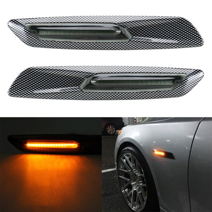 2 PCS Car Fender Light  LED Leaf Board Side DC12V / 1.7W for BMW, Yellow Light, Style:F - Arrow Turn Lights by PMC Jewellery | Online Shopping South Africa | PMC Jewellery | Buy Now Pay Later Mobicred