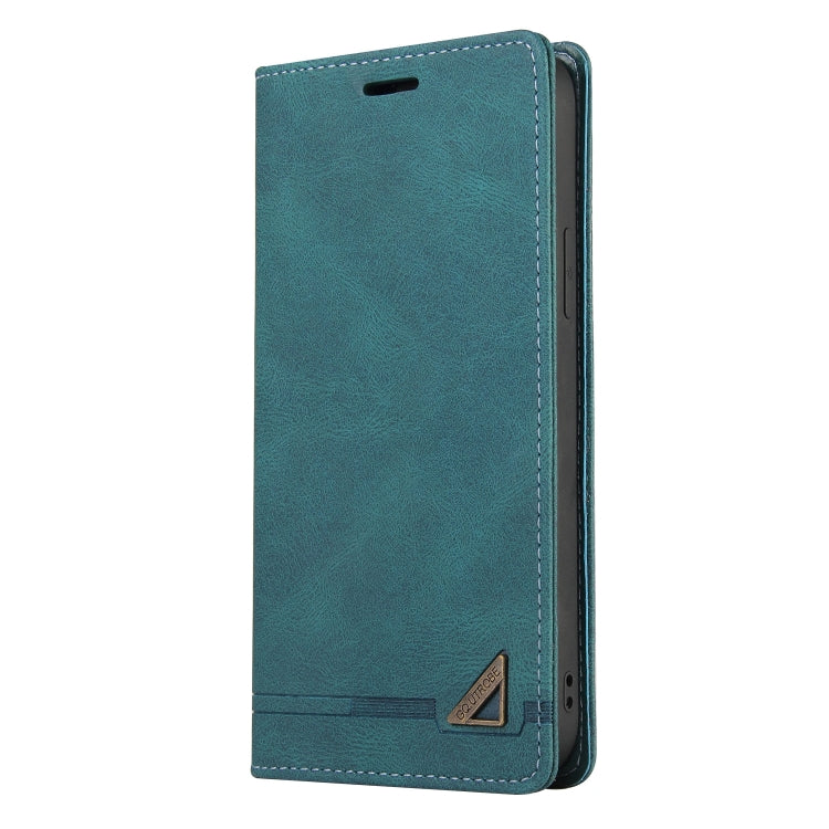 For Xiaomi Redmi Note 13 Pro+ Skin Feel Anti-theft Brush Horizontal Flip Leather Case with Holder(Blue) - Note 13 Pro+ Cases by PMC Jewellery | Online Shopping South Africa | PMC Jewellery