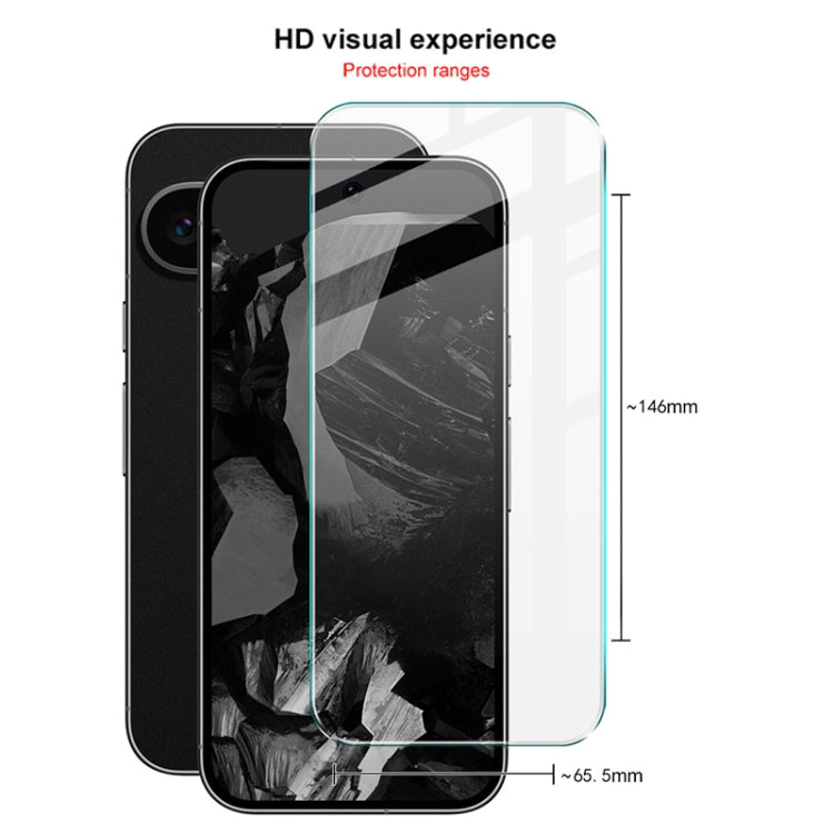 For Google Pixel 9 Pro / 9 imak H Series Full Screen Tempered Glass Film - Google Tempered Glass by imak | Online Shopping South Africa | PMC Jewellery | Buy Now Pay Later Mobicred