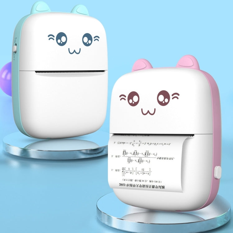 C9 Mini Bluetooth Wireless Thermal Printer With 5 Papers & 5 Sticker & 3 Color Papers(Blue) - Receipt Printers by PMC Jewellery | Online Shopping South Africa | PMC Jewellery | Buy Now Pay Later Mobicred