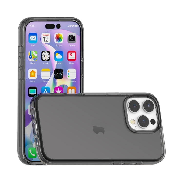 For iPhone 16 Pro Shockproof Terminator Transparent Phone Case(Grey) - iPhone 16 Pro Cases by PMC Jewellery | Online Shopping South Africa | PMC Jewellery | Buy Now Pay Later Mobicred